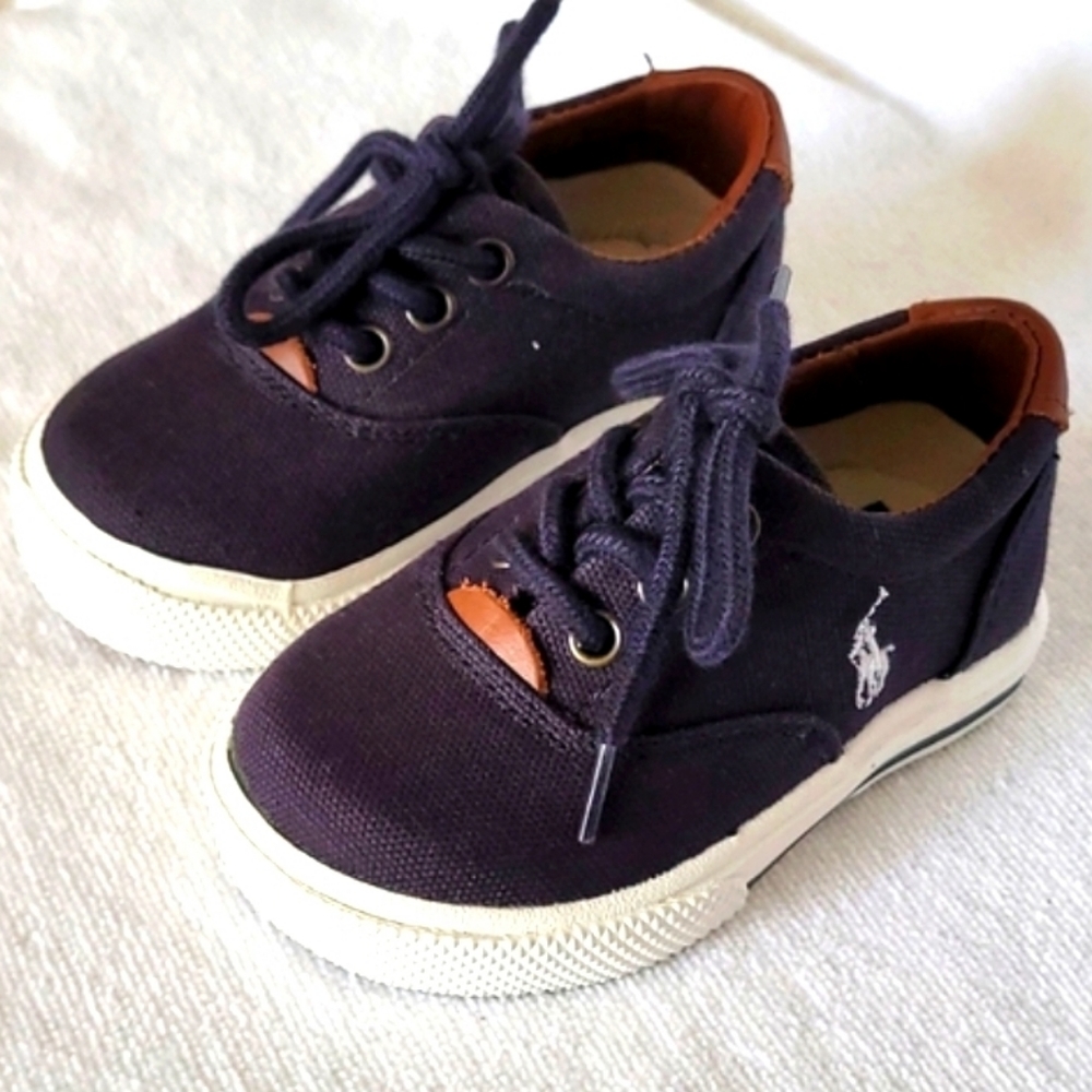 Polo Ralph Lauren Vaughn Toddler Navy Blue Shoe